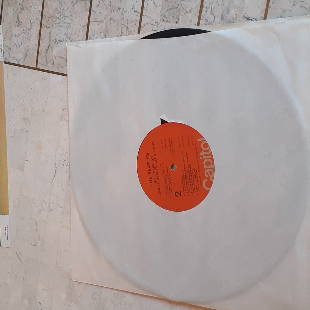 Beatles vinyl record..SGT peppers lonely hearts club band..original 1967 - Picture 7 of 16